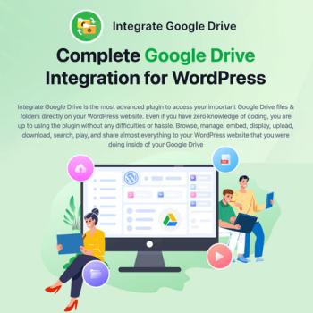 Integrate Google Drive PRO - Complete Google Drive Integration for WordPress